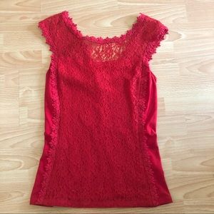 Express lace top